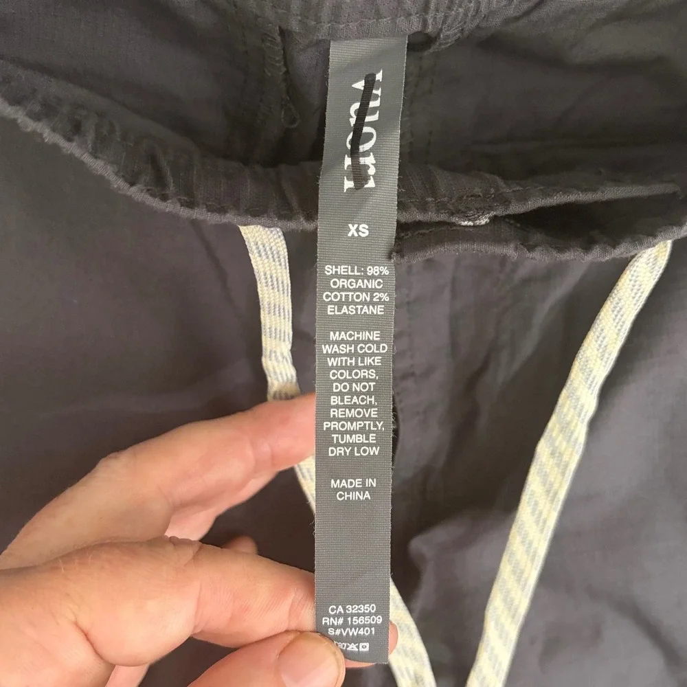 Vuori Ripstop Climber Pants Mens XS Charcoal Grey Stretch Hiking V401